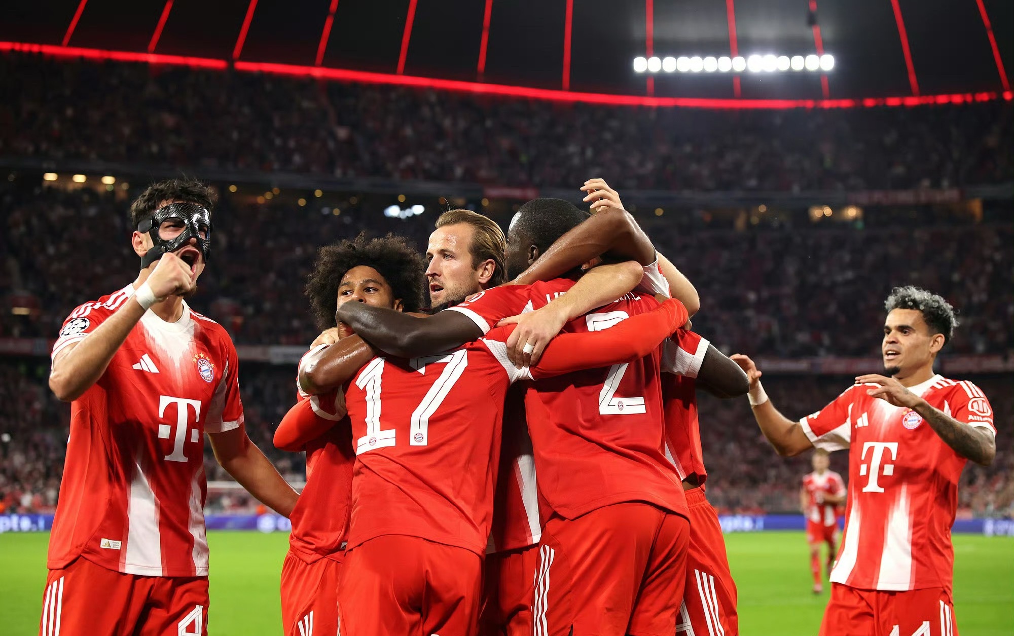 包含拜仁慕尼黑主场击败莫斯科斯巴达，取得四连胜的词条