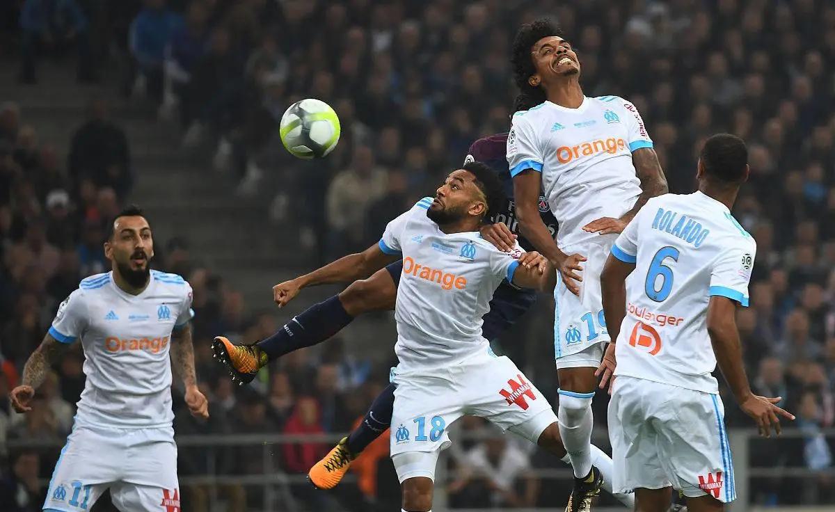 关于马赛队拼尽全力，不愧为法甲比赛中的优秀球队的信息